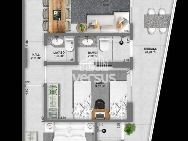 #316 - Apartamento para Venda em Praia Grande - SP - 3