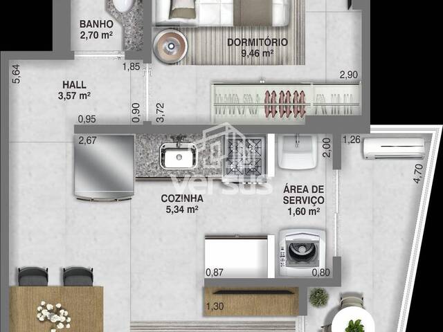Apartamento para Venda em Praia Grande - 5